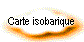 Carte isobarique