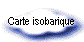 Carte isobarique